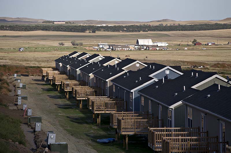 The real estate crisis in north dakota's man camps