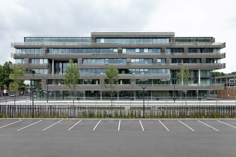 Headquarters for lille métropole habitat / dietmar feichtinger architectes