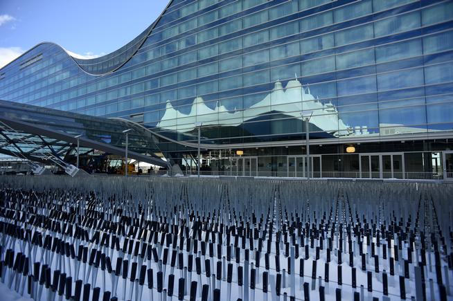 Mad at denver international airport's new addition? Move on