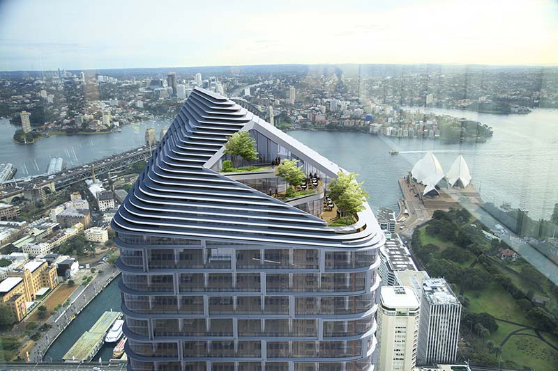 3XN Receives Final City Approval for Sydney's Quay Quarter Tower