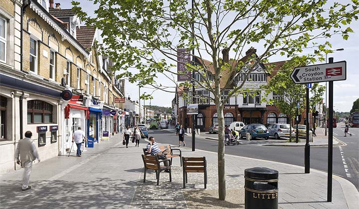 Successful croydon south end high street regeneration results in 20% drop in vacancies