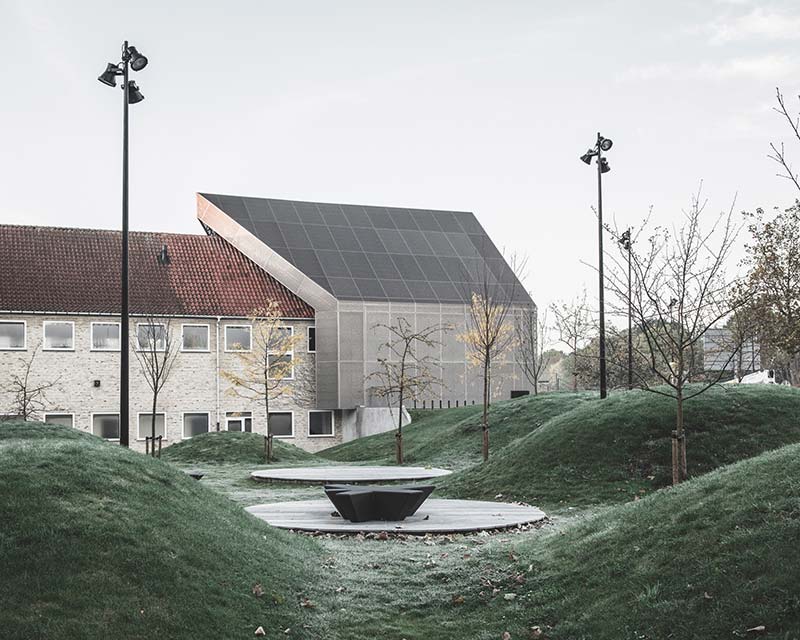 Mariehøj cultural centre / sophus søbye arkitekter  + we architecture