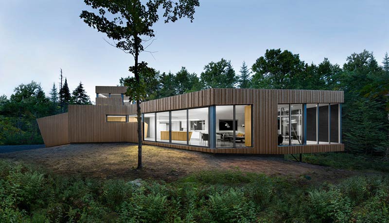 House on Lac Grenier / Paul Bernier Architecte