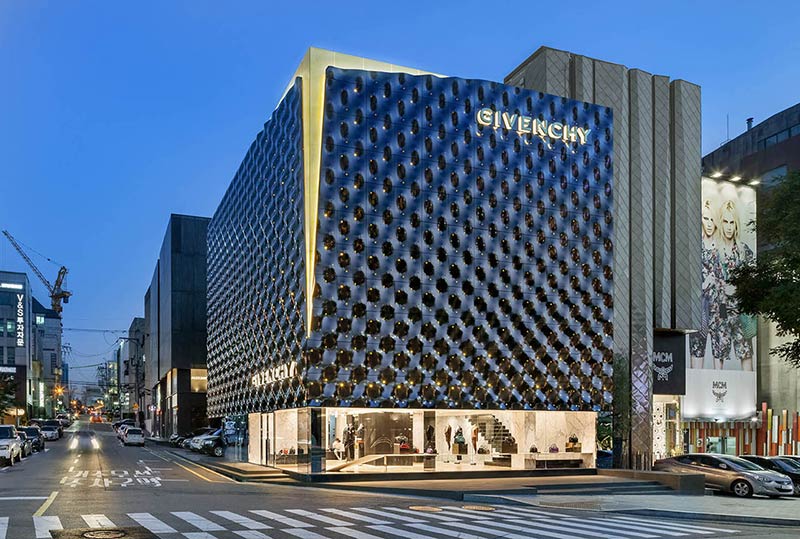 Givenchy boutique / piuarch
