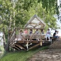The riverside terrace on tatyshev island / ooo “adm”