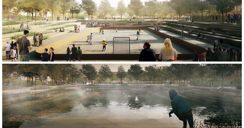 Why copenhagen is building parks that can turn into ponds