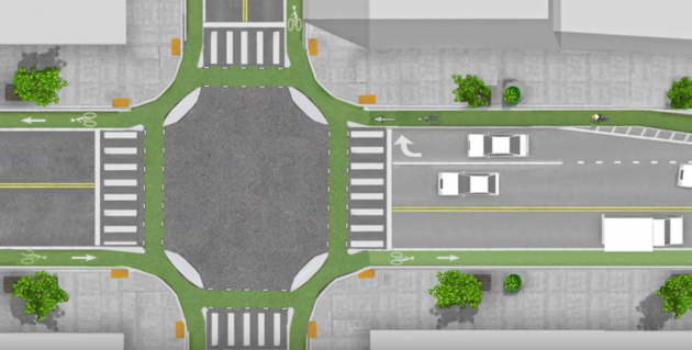 Dutch invented a new type of intersection that could saves lives