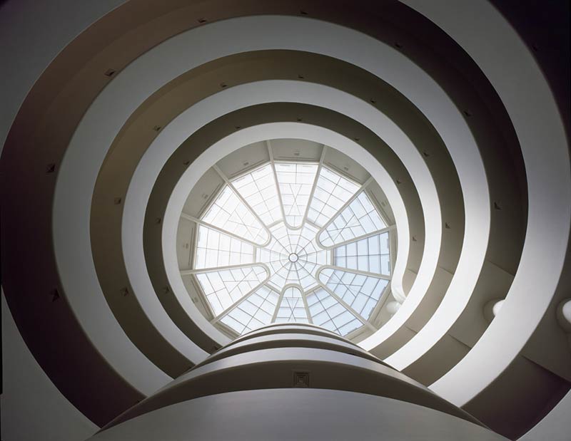 Online users can now explore the interior of the guggenheim through google street view