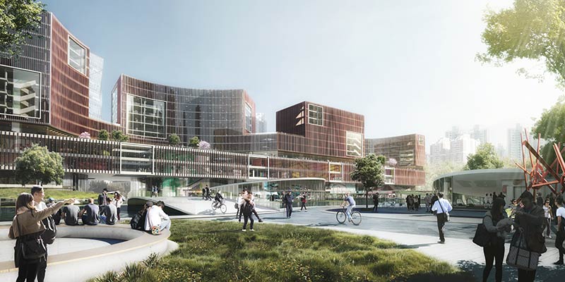 Schmidt hammer lassen to design major mixed-use cultural project in shanghai, china