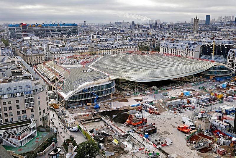 Paris hopes €1bn revamp of Les Halles can become city's 'beating heart'