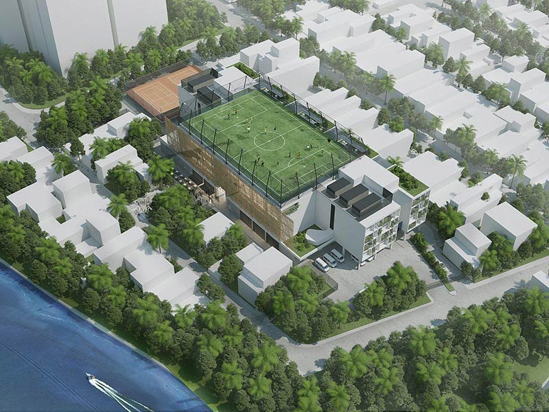 Construction has started on bogle architects’ international school in ho chi minh, vietnam