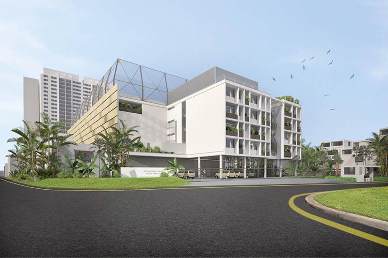 Construction has started on bogle architects’ international school in ho chi minh, vietnam