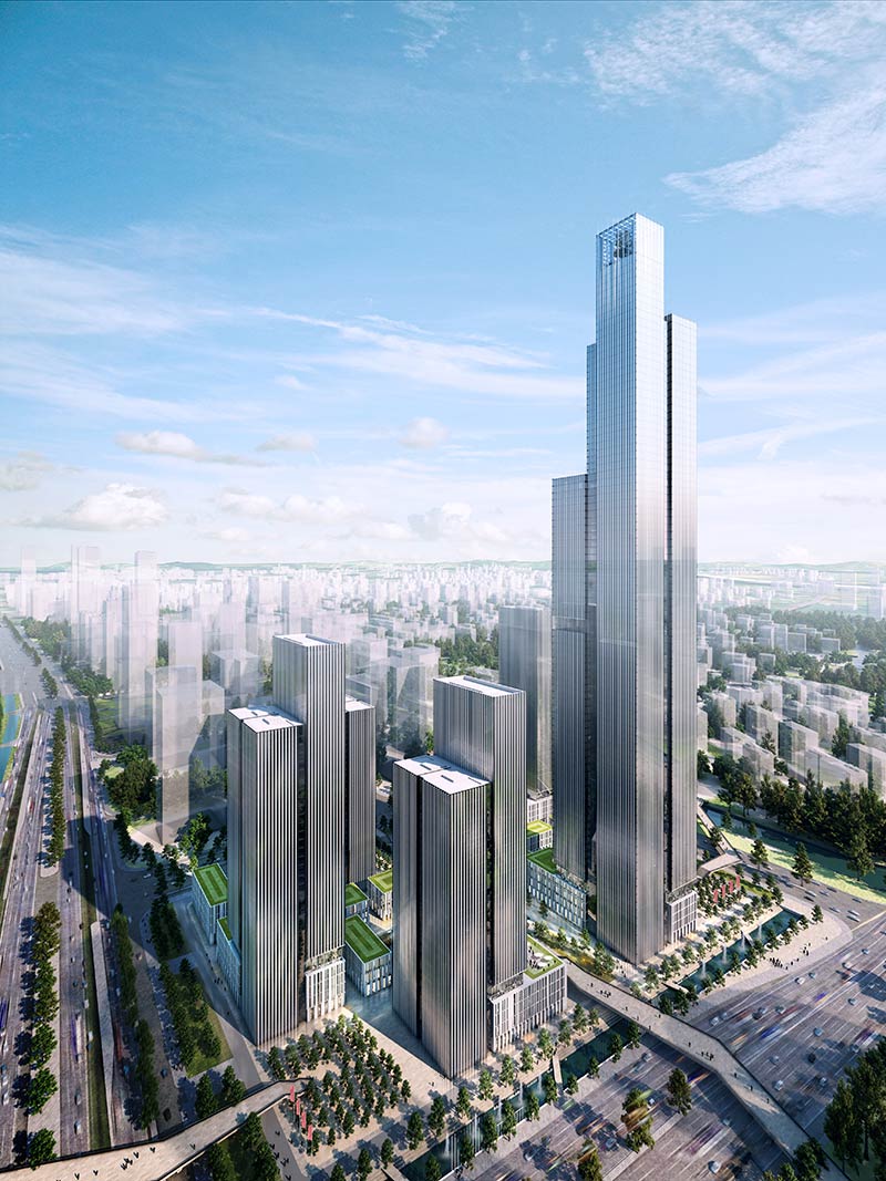 Gmp wins competition for nanjing financial city ii