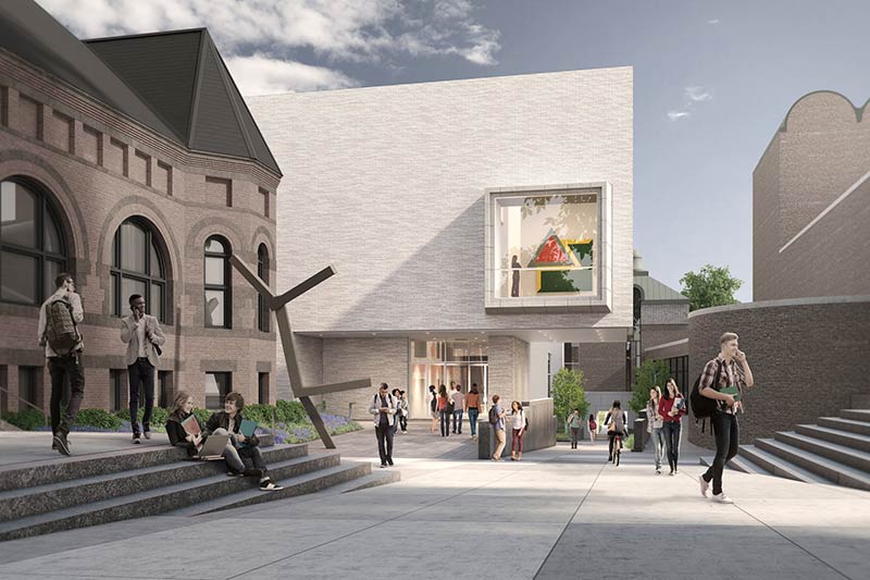 Hood museum renovation causes a split