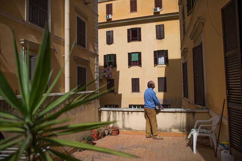 In rome, cheap public housing hid for years in plain sight
