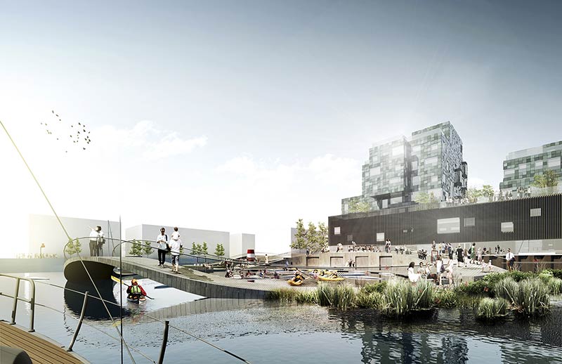 C.F. Møller Landscape wins unique water and activity project in Copenhagen