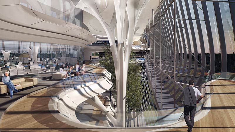 Zaha hadid architects wins competition to build sberbank technopark, moscow
