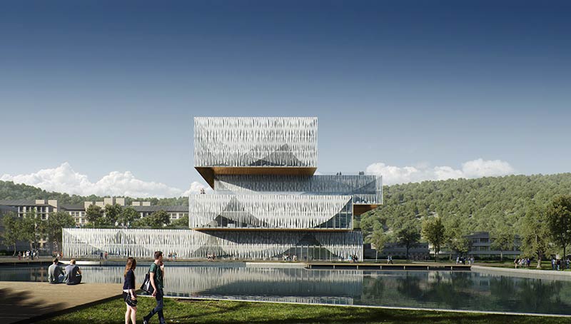 SHLA to design the Sino-US cooperation Wenzhou-Kean University Student Centre & Library, China