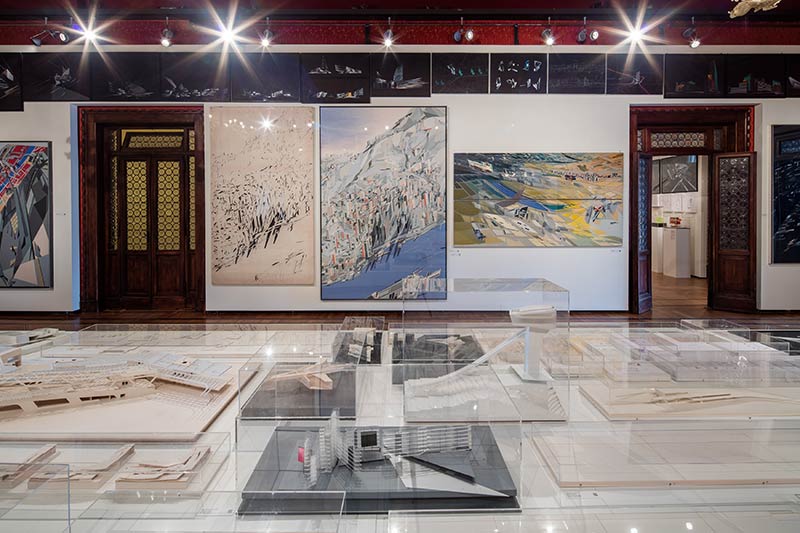 Zaha hadid exhibition at the palazzo franchetti