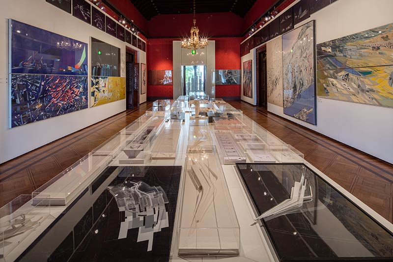 Zaha hadid exhibition at the palazzo franchetti