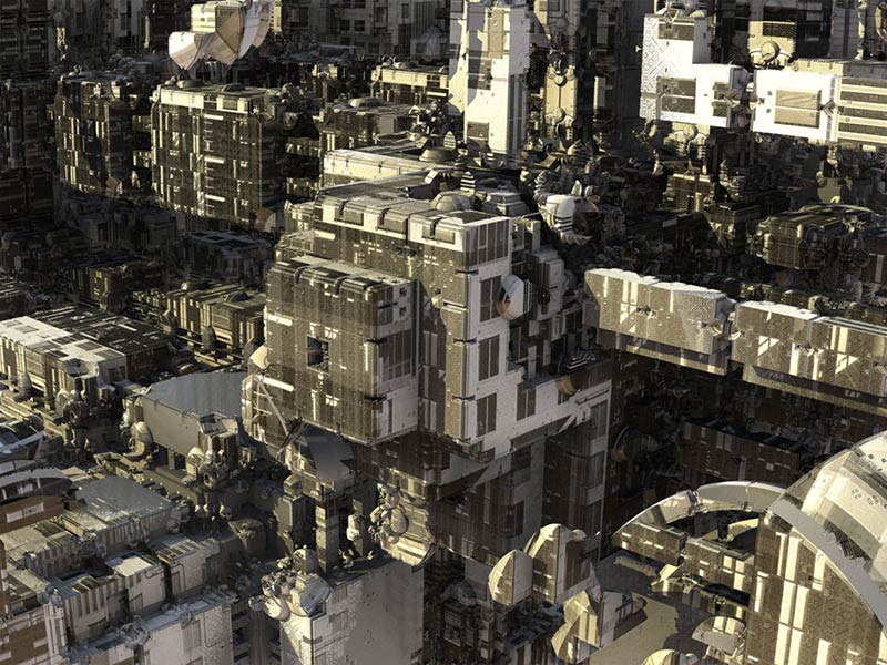 The architect of these monstrous, Alien Cities is an Algorithm