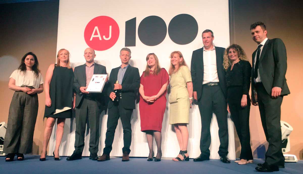 Foster + Partners wins AJ100 Clients’ Choice Award