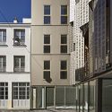 Social-housing units, offices and shops in le marais area, paris / atelier du pont