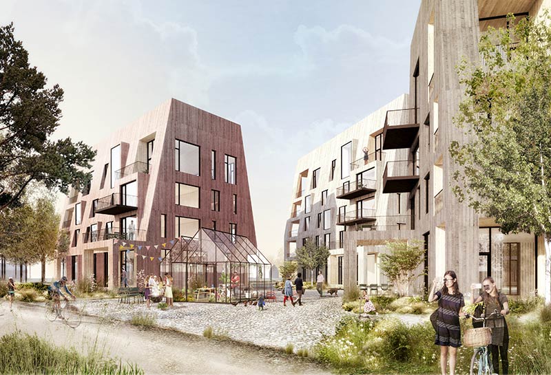 C.F. Møller to design the Swedish Örnsro Timber Town