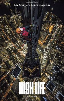 Nyt mag debuts 2016 "new york" issue, vr film climbing spire of 1 wtc