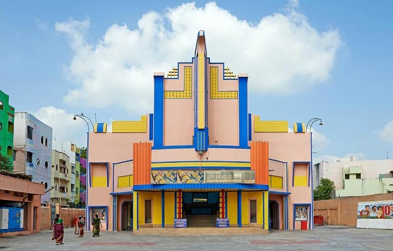 Modernism meets tradition in south india's hybrid cinemas