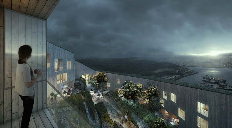 White arkitekter wins nordic built cities with faroese project ‘the eyes of runavik”