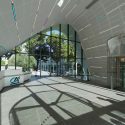 Evergreen campus reception pavilion / arte charpentier architectes