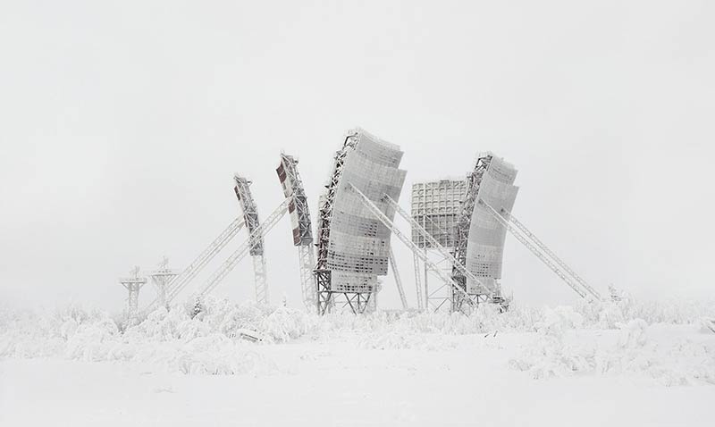 Snow ghosts: Haunting images of derelict Soviet infrastructure