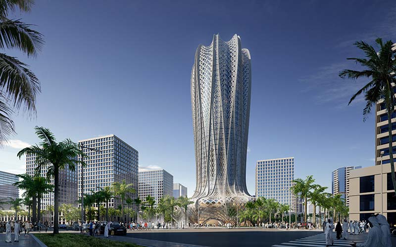 Al alfia holding announces projects by zaha hadid architects for lusail city, qatar