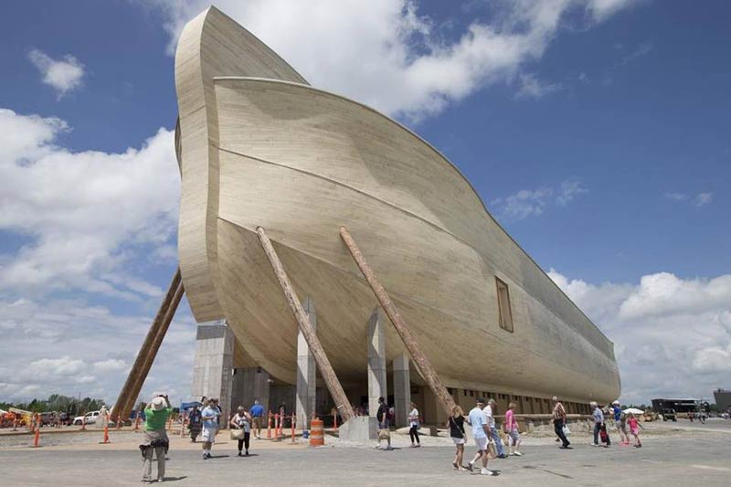 Noah’s ark theme park opens in kentucky