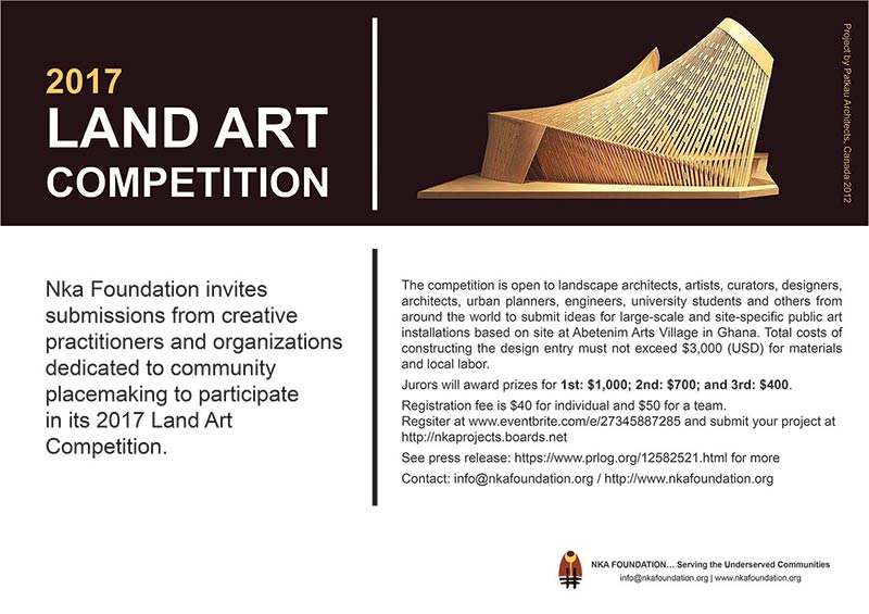 Call for Submission - 2017 Land Art Competition