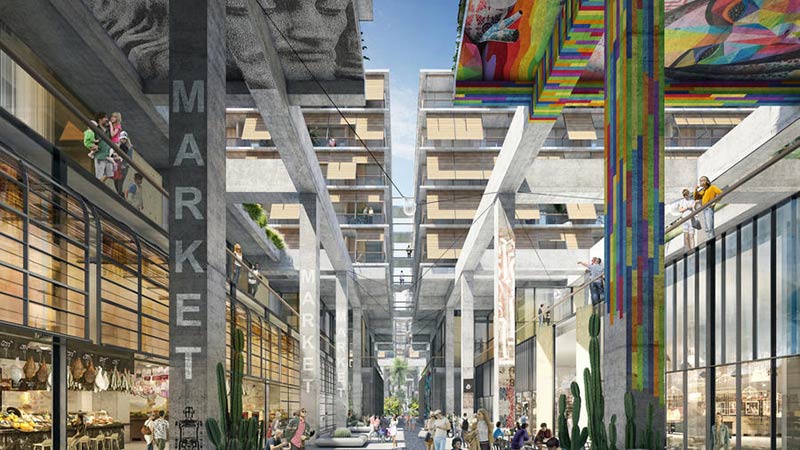 How the first skyscrapers proposed for l. A. 's arts district will change the neighborhood