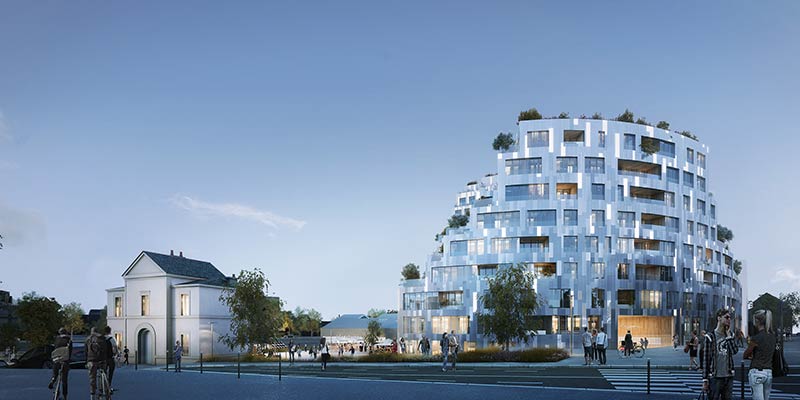 Mvrdv win the competition for a new 8,200m2 residential development