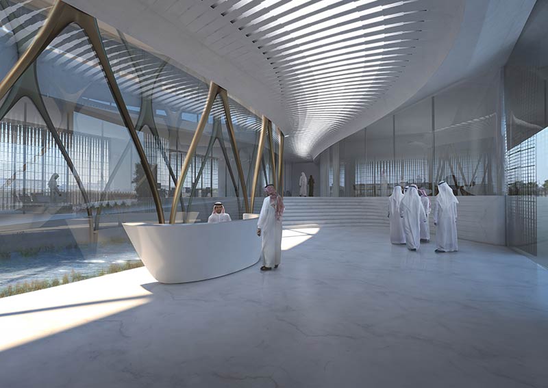 Zaha hadid architects to build the urban heritage administration centre in diriyah, saudi arabia