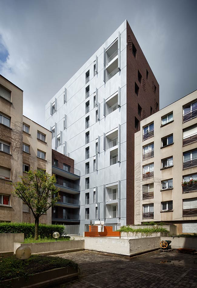 38 social housing units & a retails space / avenier cornejo