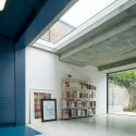 Architects bureau de change create a concrete waffle roof for a period residence