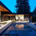 Glass wall house / klopf architecture