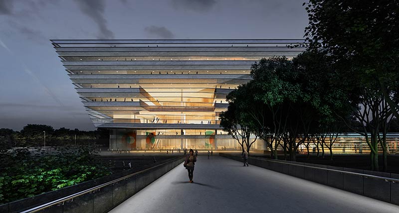 Schmidt Hammer Lassen Architects to design the new Shanghai Library, China