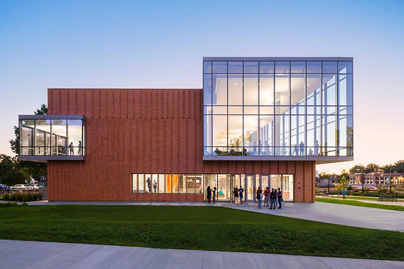 Kent state center for architecture and environmental design opens in kent, ohio