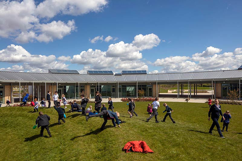 University of cambridge primary school by marks barfield architects