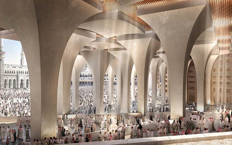 Foster + partners wins jabal omar development project competition in makkah, saudi arabia