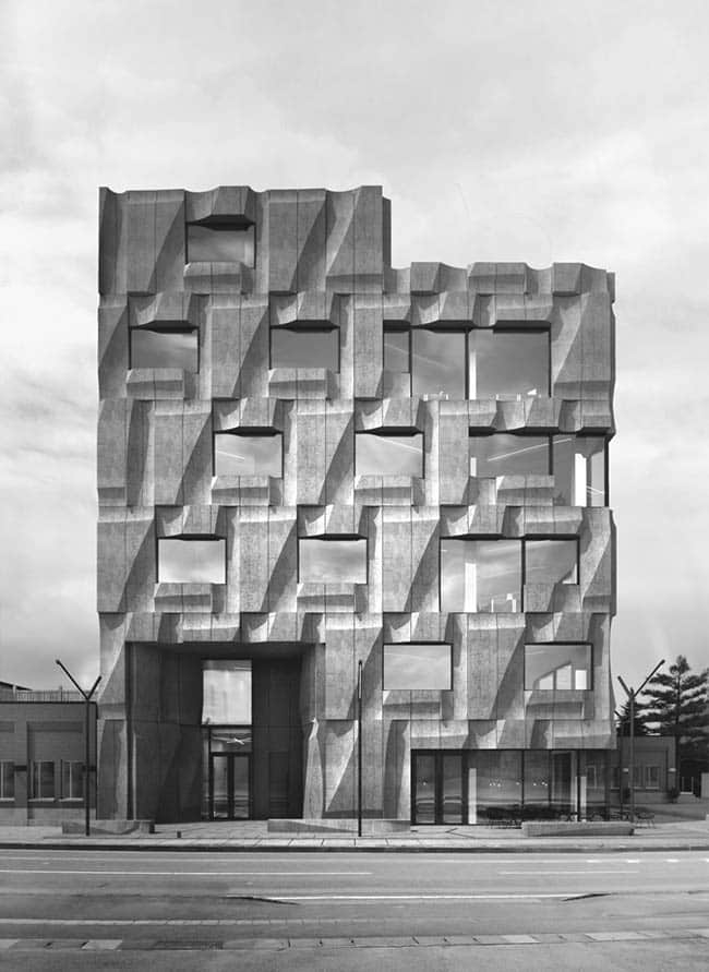 Batay-csorba architects reimagines the precast concrete building in toronto