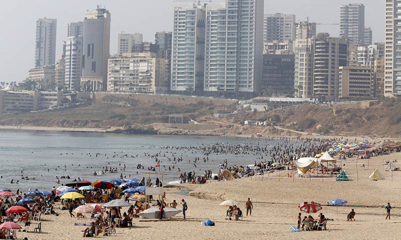 Beirut's last public beach: residents fear privatisation of ramlet al-baida