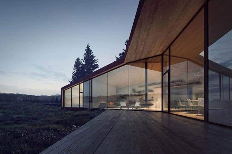 A design hothouse in the foothills of alberta
