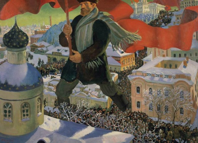 Boris Mikailovich Kustodiev, Bolshevik, 1920